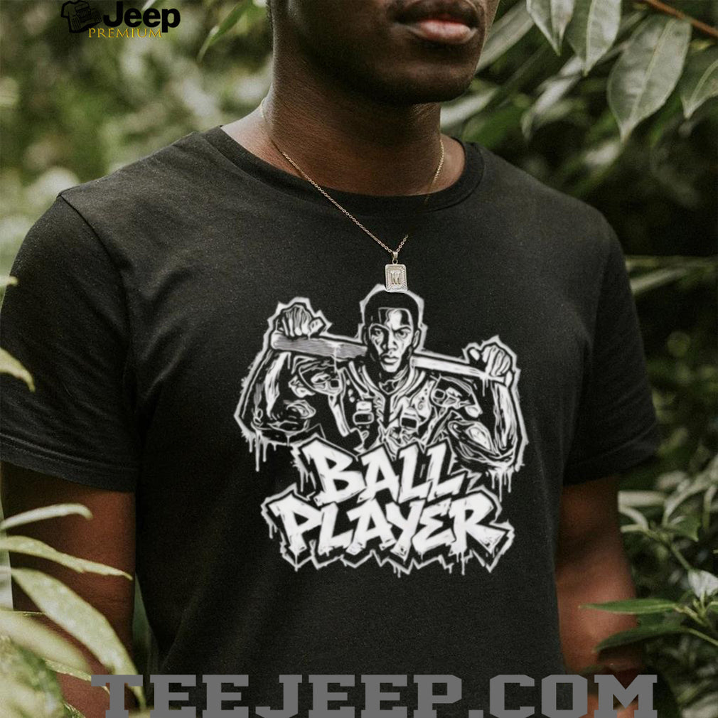 Ball Player Street Graffiti Style Urban Athlete T Shirt