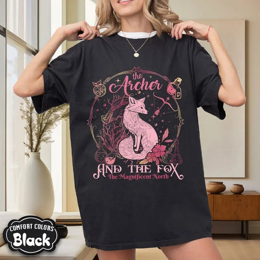Ballad of the Archer and the Fox Comfort Colors Shirt, the Archer and the Fox Shirt, Once Upon a Broken Heart Shirt, Bookish TShirt