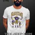 Baltimore Ravens Custom Family Football Player Best Dad Gift T Shirt