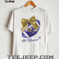 Baltimore Ravens Go Ravens Football Coquette Bow T Shirt