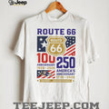 Baltimore Ravens Route 66 100th Anniversary America 250th Anniversary White T Shirt