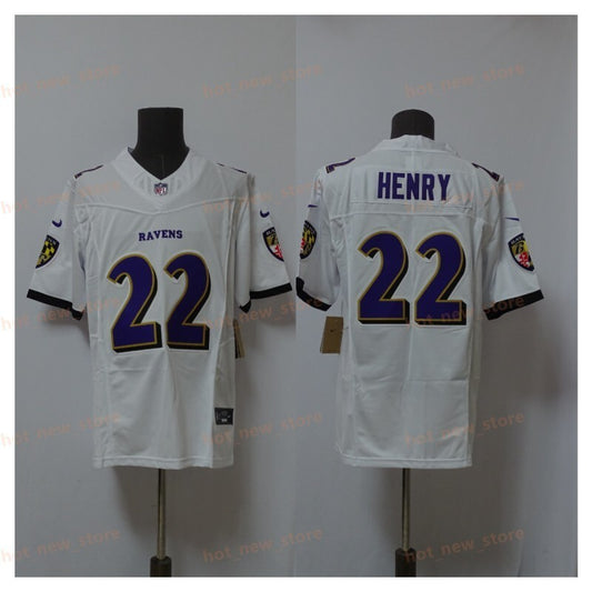 Baltimore Ravens #22 Derrick Henry Ravens 3 Edition Style 1