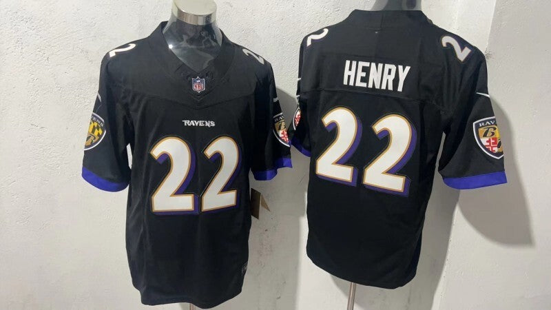 Baltimore Ravens #22 Derrick Henry Style 5