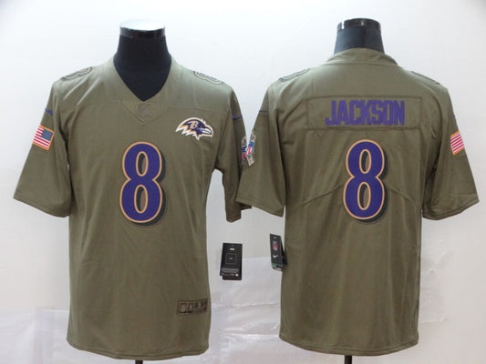 Baltimore Ravens #8 17 Salute 270
