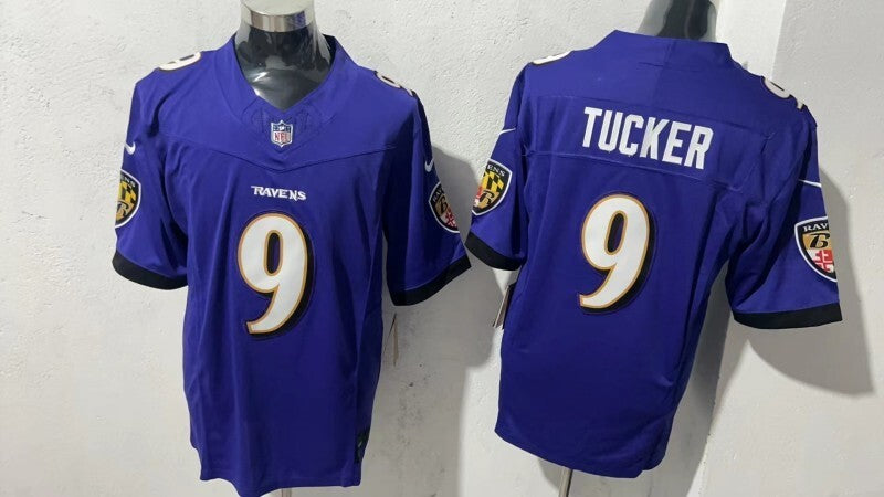 Baltimore Ravens #9 Justin Tucker Style 1