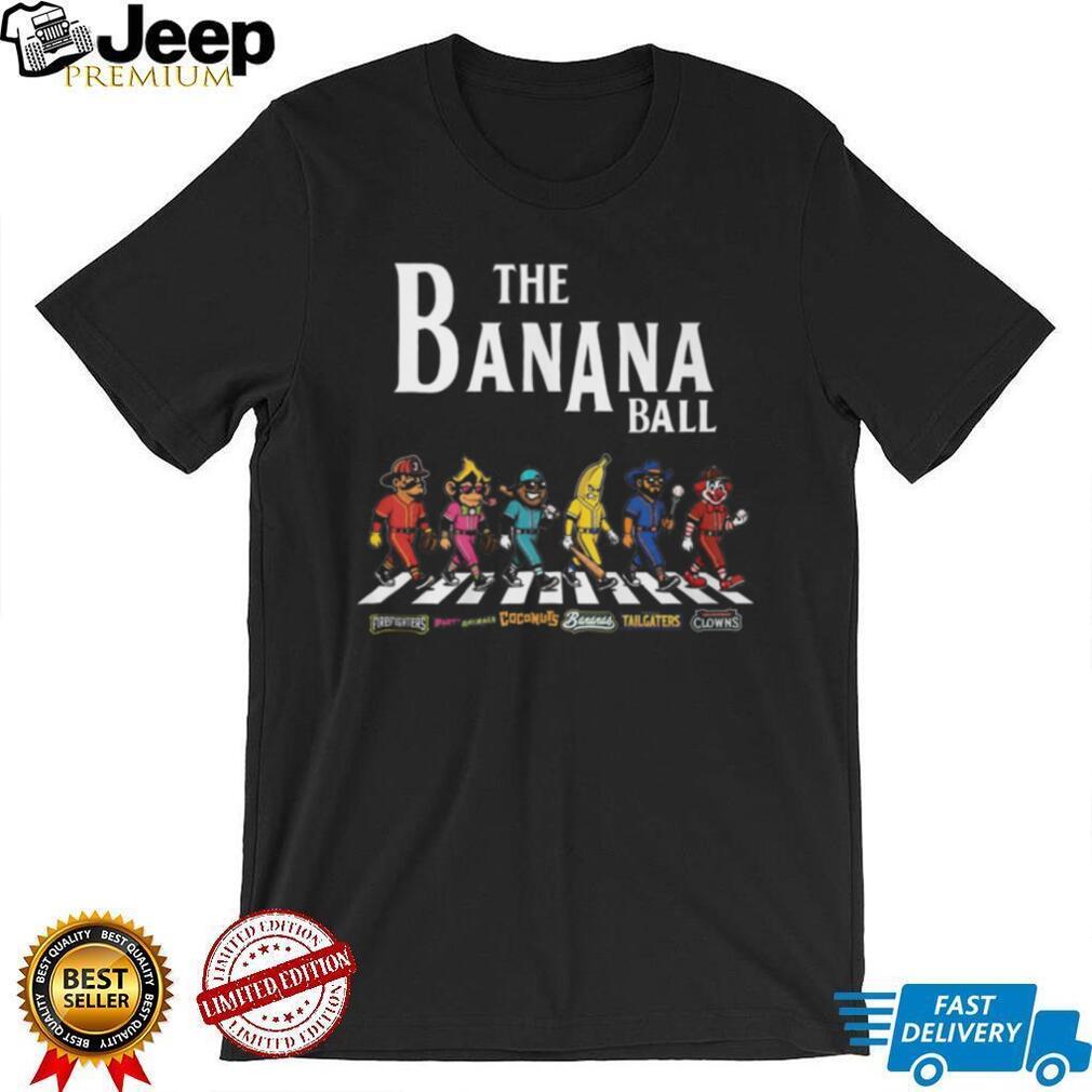 Banana Ball Abbey Road Parody Shirt All Teams Walking Graphic T Shirt