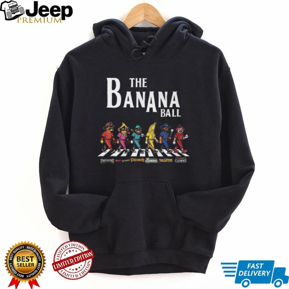 Banana Ball Abbey Road Parody Shirt All Teams Walking Graphic T Shirt