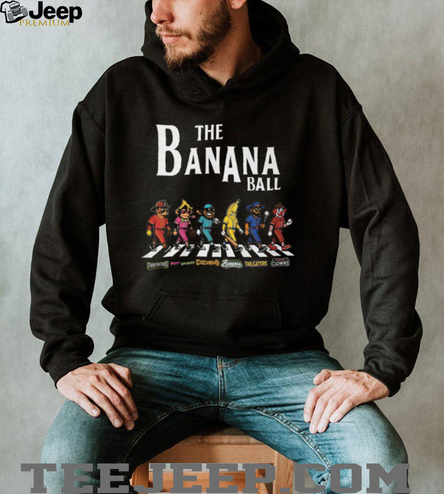 Banana Ball Abbey Road Parody Shirt All Teams Walking Graphic T Shirt