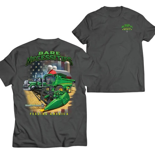 Bare Necessities Graphic Tractor Shirt, Bare Necessities Shirt for Farmer, Rice Harvest Shirt, Truck shirts, Shirts For Men, Car Merch, Menswear
