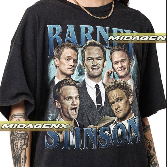 Barney Stinson How I Met Your Mother Vintage T-Shirt, Movie Shirt