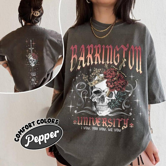 Barrington University The Ritual Merch Comfort Colors Shirt, Shantel Tessier Dark Romance, Smut Books TShirt, Ryat Archer, Book Lover Gift