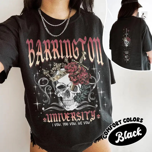 Barrington University The Ritual Merch Comfort Colors Shirt, Shantel Tessier Dark Romance, Smut Books Tee, Ryat Archer, Book Lover Gift