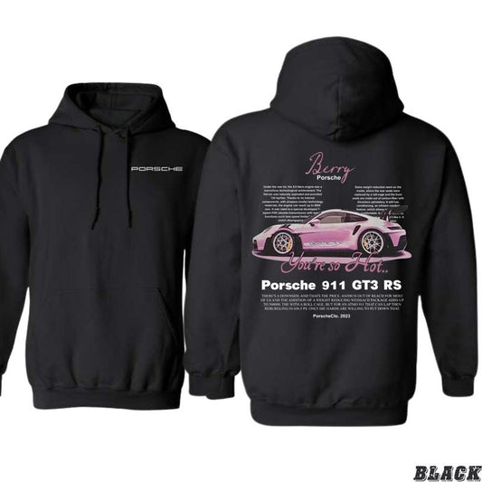 Barstool Golf Hoodie - Porsche 911 GT3 RS Design - Trendy Hoodie for Men and Women Menswear Sweaters T-Shirts, Sweatshirt