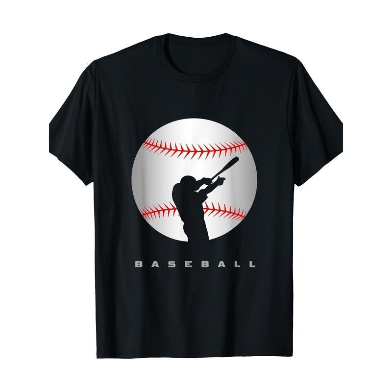 Baseball Apparel - Baseball T-Shirt-100% Cotton -220g made in usastyle{n002}2 Hoodie, Sweatshirt | WearSparks.com