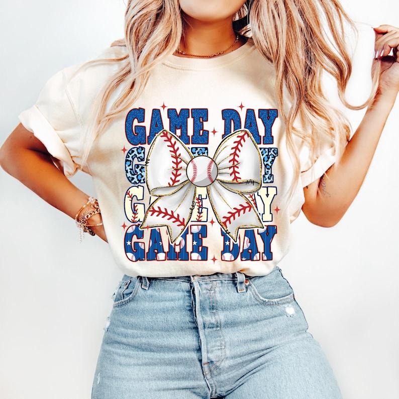 Baseball Coquette, Game Day Baseball, Retro Bow, Baseball Mama Tshirt Hoodie, Sweatshirt | WearSparks.com