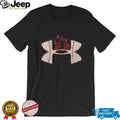 Baseball Dad and Son Silhouette Sports Training T Shirt