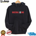 Baseball Is Dad Tombstone Funny Sports Graphic T Shirt