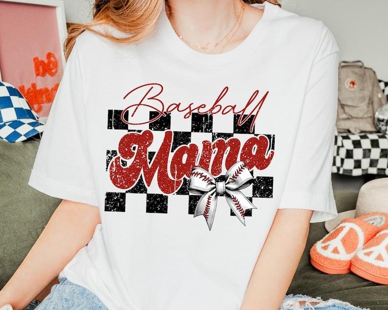 Baseball Mama Shirt, Mother's Day Gift For Baseball Mom, Gift For Baseball Lover Mom Shirt, Mother's Day Shirt