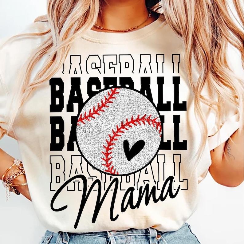 Baseball Mama, Boujee Baseball, Sports, Baseball, Baseball Mom Tshirt