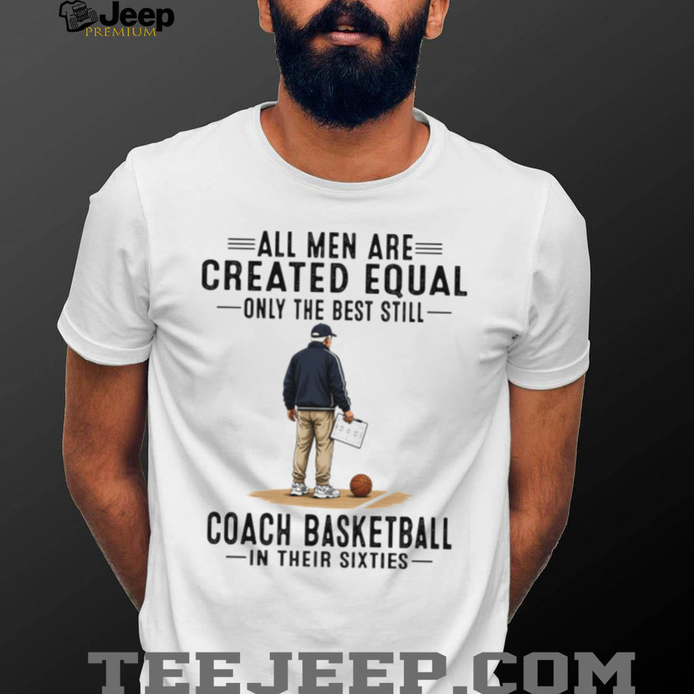 Basketball Coach Game Tournament Courtside Retro Style Sixties Men Coach Shirt