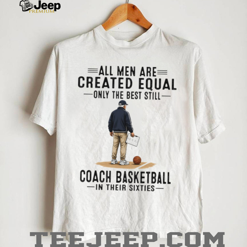 Basketball Coach Game Tournament Courtside Retro Style Sixties Men Coach Shirt