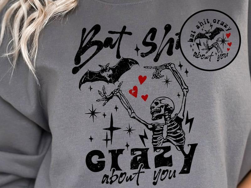 Bat Crazy Valentine's Day Women's Top & Sweatshirts