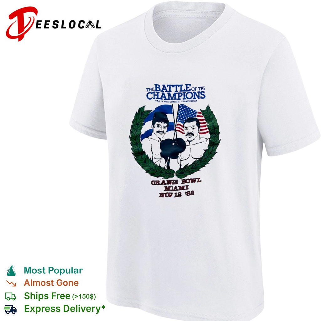 Battle of the champions orange bowl shirt