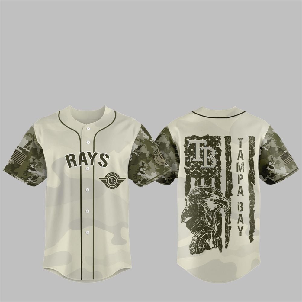 Bay Rays 2025 Armed Forces Day Night Jersey - Grishko.com T-Shirts, Hoodie, Sweatshirt | WearSparks.com (Image 1)