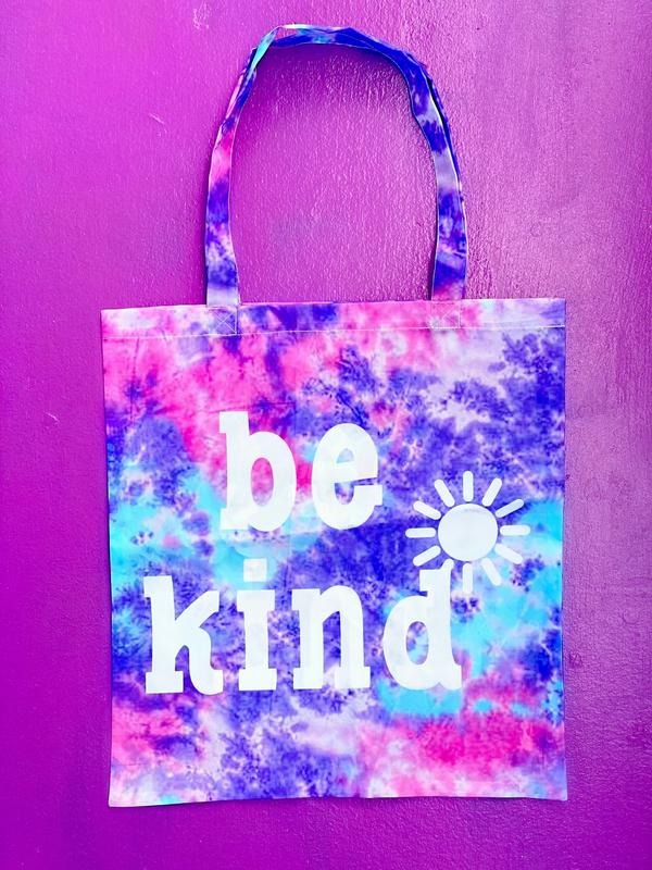 Be Kind Cotton Candy Tote Bag