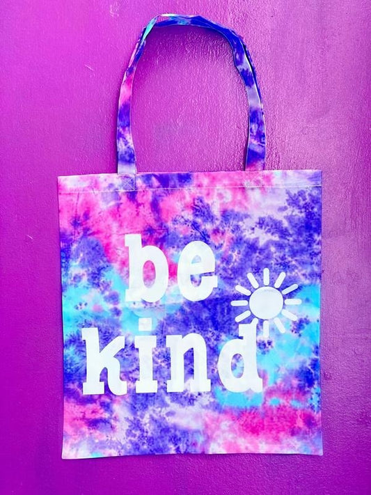 Be Kind Cotton Candy Tote Bag