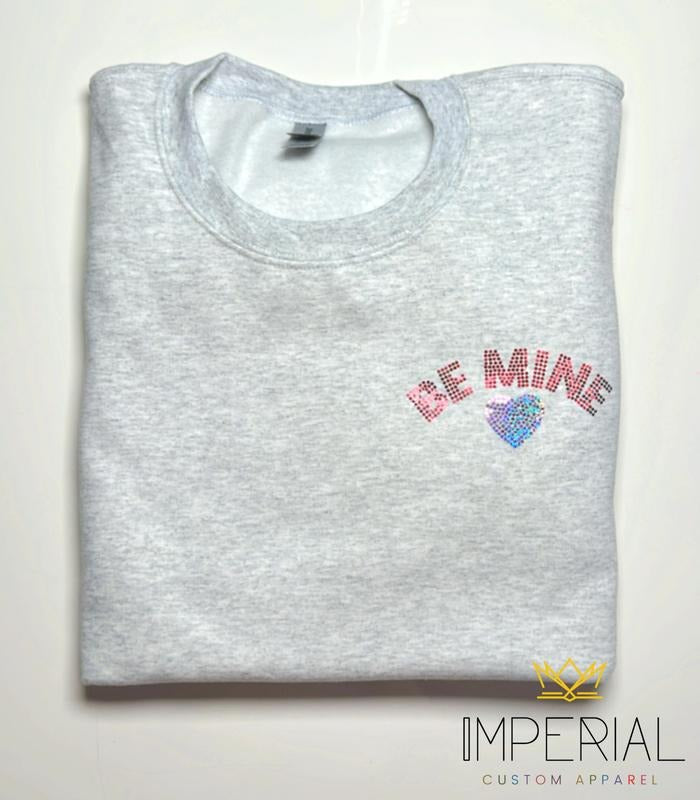 Be Mine BLING Valentines Day T-Shirt, Valentines Day BLING Sweatshirt, Valentines Day SPARKLE Sweatshirt, VDay Sweatshirt
