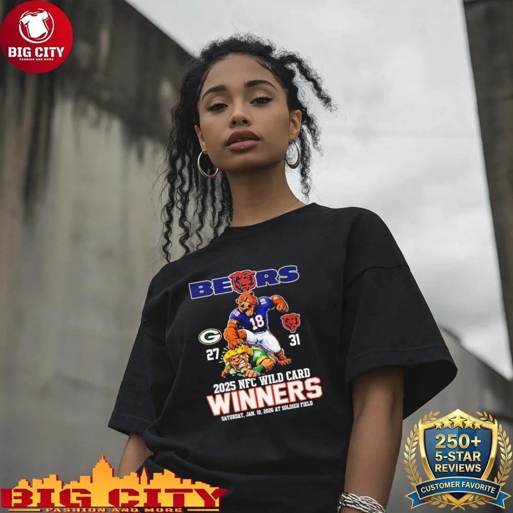 Bears Beat Packers 31-27 NFC Wild Card 2025 shirt