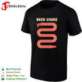 Beer snake shirt