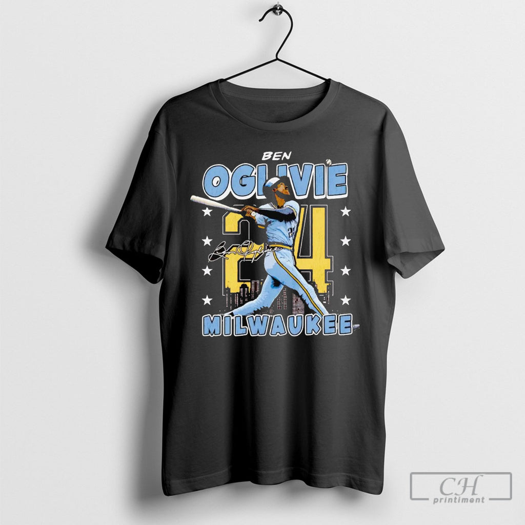 Ben Oglivie Milwaukee Skyline Swing Shirt Sweater