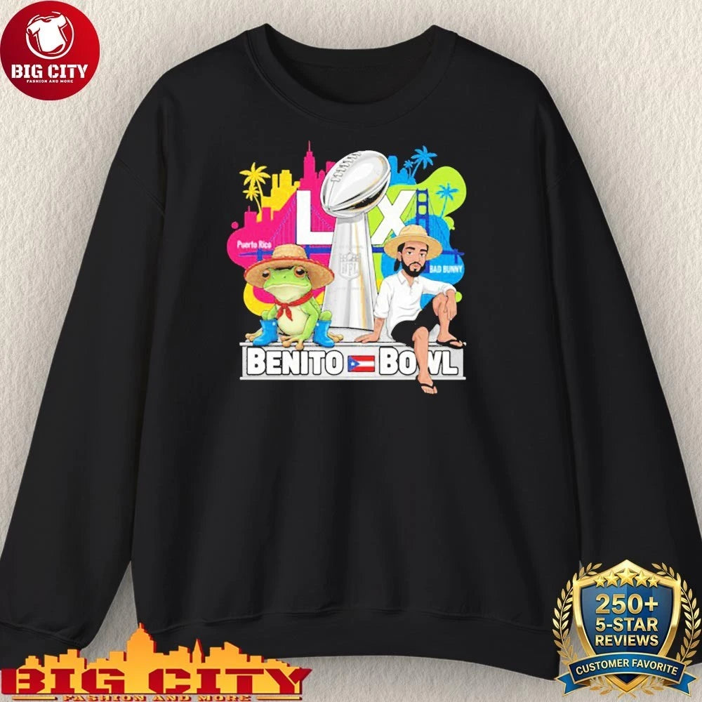 Benito And Frog Bowl shirt