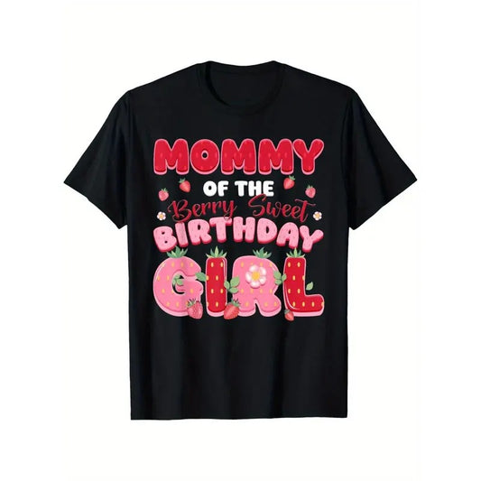 Berry First Strawberry Family T-Shirt, Soft Cotton, Perfect for Birthdays & Holidays, Machine Washable Made in USA