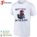 Cock on the Block 1st Place Rooster Muscle shirt