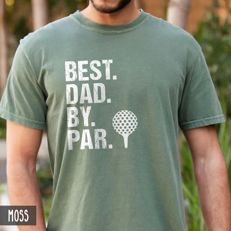 Best Dad By Par Shirt Funny Fathers Day Gift Gift For Golfer Golfing Lover Shirt For Husband Daddy Golf Birthday Gift  sweater and hoodie