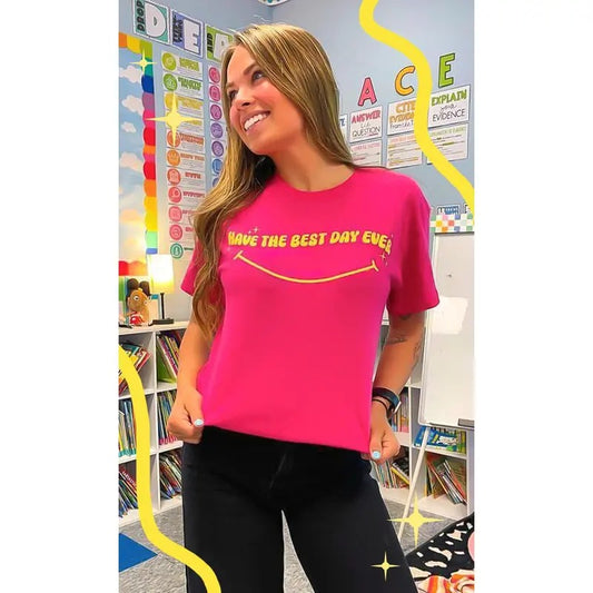 Best Day Ever Adult Graphic Shirt