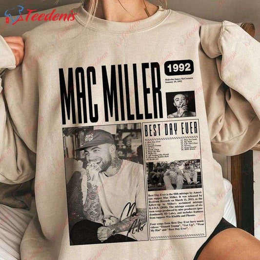 Best Day Ever Vintage Crewneck, Mac M Graphic Design
