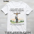 Men Still Climbing Power Poles In Their Seventies Lineman T shirt