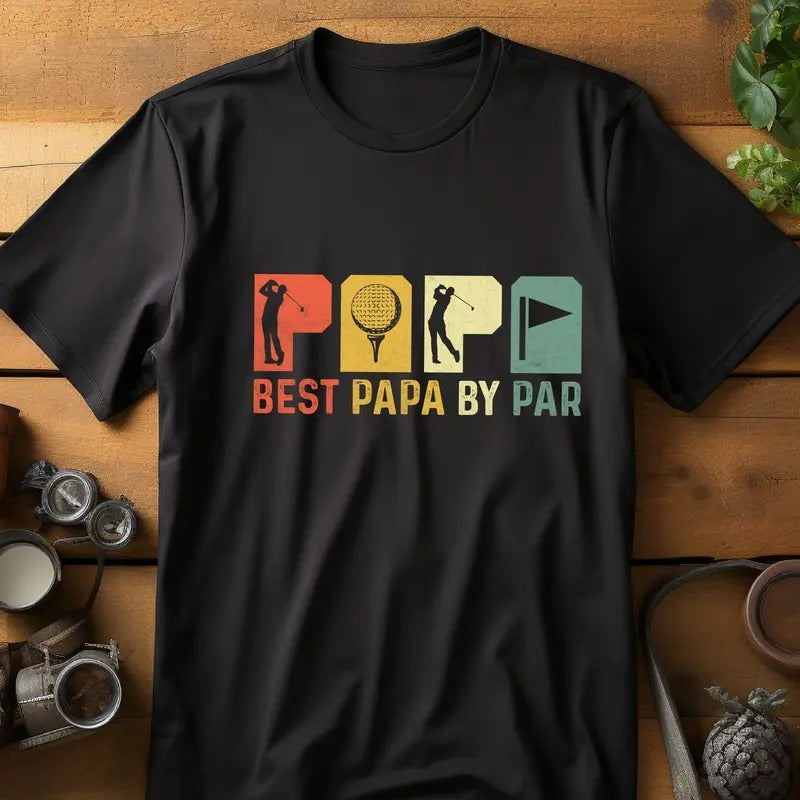 Best Papa By Par Gift Best Papa By Par Shirt Grandfather Golf Gift Shirt Grandpa Golf Gift Tee Father's Day Shirt Golf Papa T Shirt  sweater and hoodie
