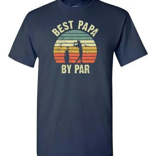 Best Papa By Par hoodie Vintage Sunset Golf Shirt For Men Birthday Or Christmas Gift For Dad That Loves Golfing Gift From Daughter Or Son  sweater and hoodie