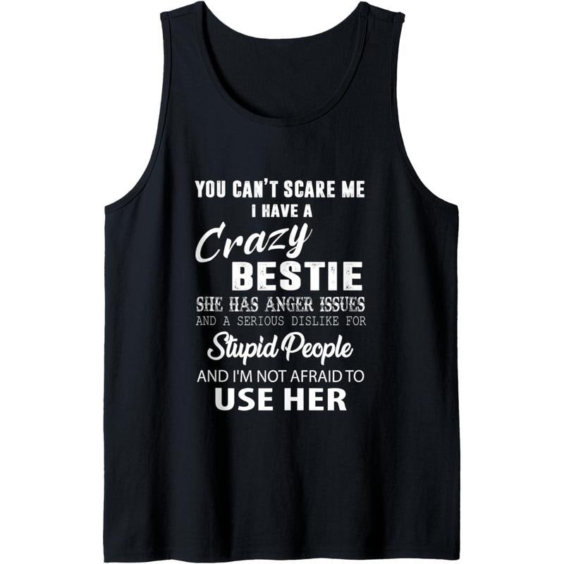 Bestie Gift BFF Best Friend Gift Funny Bestie Tank Top MADE IN USA