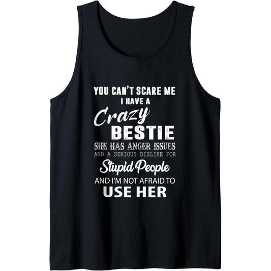 Bestie Gift BFF Best Friend Gift Funny Bestie Tank Top MADE IN USA