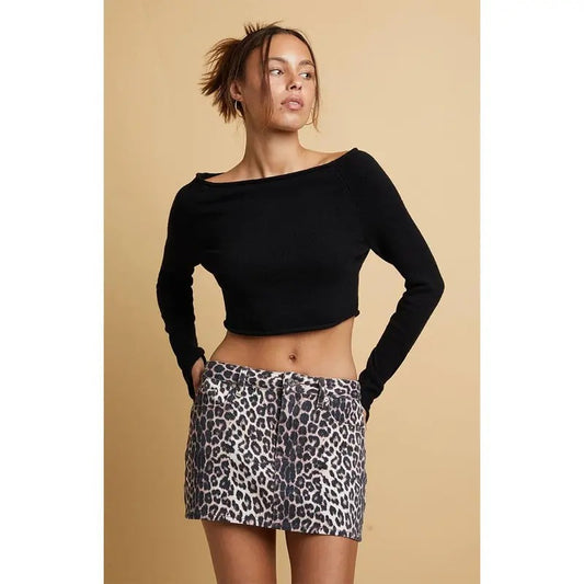 Beverly and Beck Women's Tammy Off-The-Shoulder Top