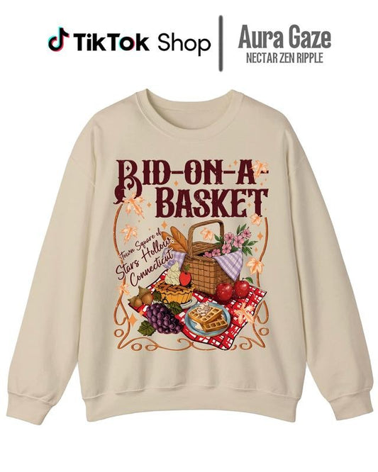 Bid-On-A-Basket Gilmore Girls Unisex Sweatshirt, Full Size - Full Colors Halloween Gift Ideas, Spooky Autumn Tee, Funny Gilmore Girls Inspired Top