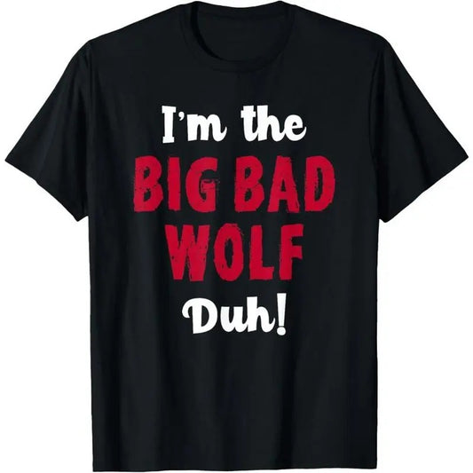 Big Bad Wolf Costume Shirt Halloween - Duh! Funny T-Shirt