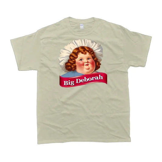 Big Deborah Shirt, Girl Retro Tshirt, Funny Shirt, Girl's Gift, women's tshirt, women's clothes Casual Cotton