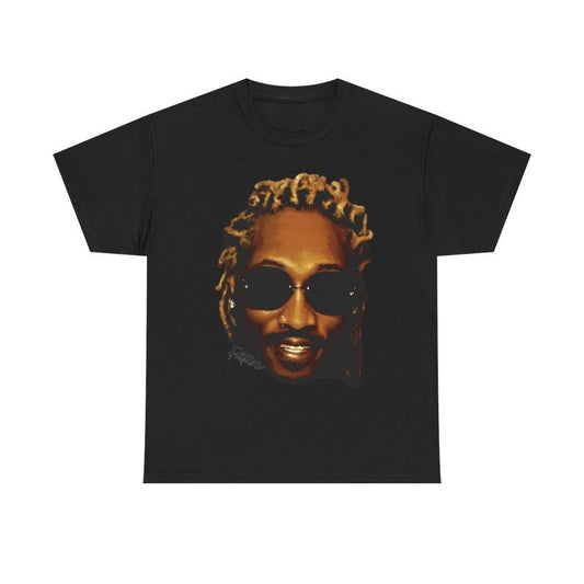 Big Head Future Hendrix Vintage T-Shirt Rap Tee Concert Merch Rare Hip Hop Graphic Print Drake 21 Savage Classic Fashion Menswear Top Underwear Man Tshirt Streetwear